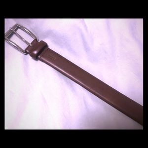 💼 Polo Brown Leather Belt